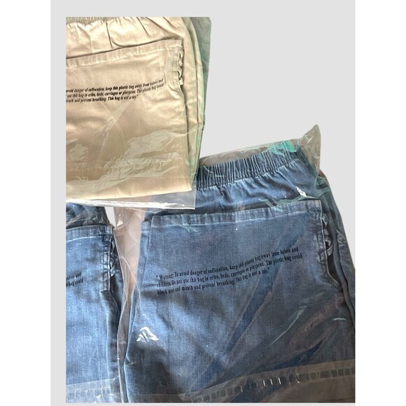 New Croft & Barrow Women’s Mid Rise Pull On Jeans PL Lot Of 3 Asst Colors NWT - Picture 4 of 5